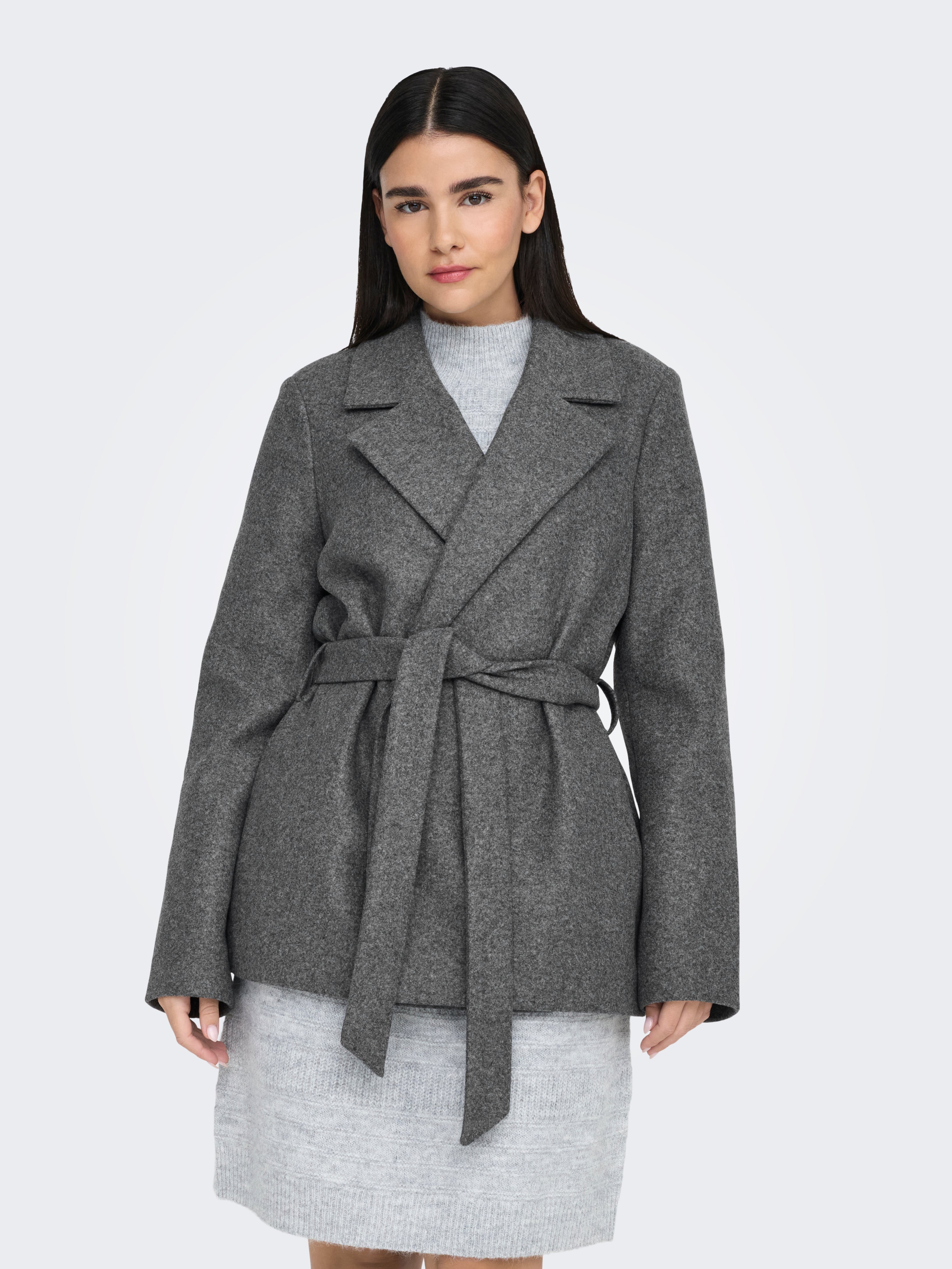 ONLALVILDA Mantel Medium Grey Melange