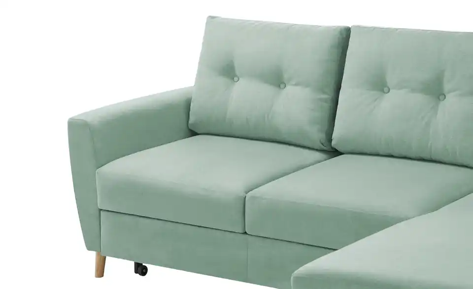 Ecksofa Carla Mintgrün rechts