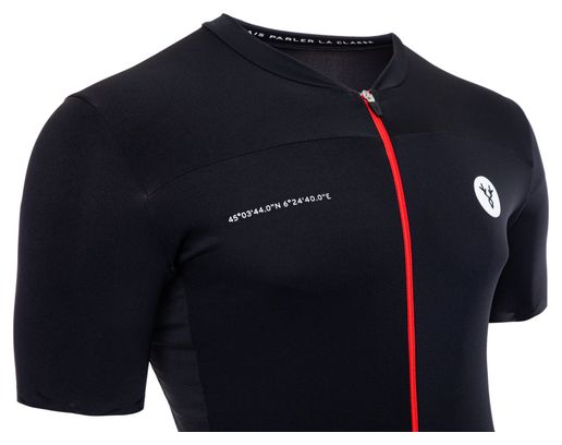 Maillot Manches Courtes LeBram Galibier Noir
