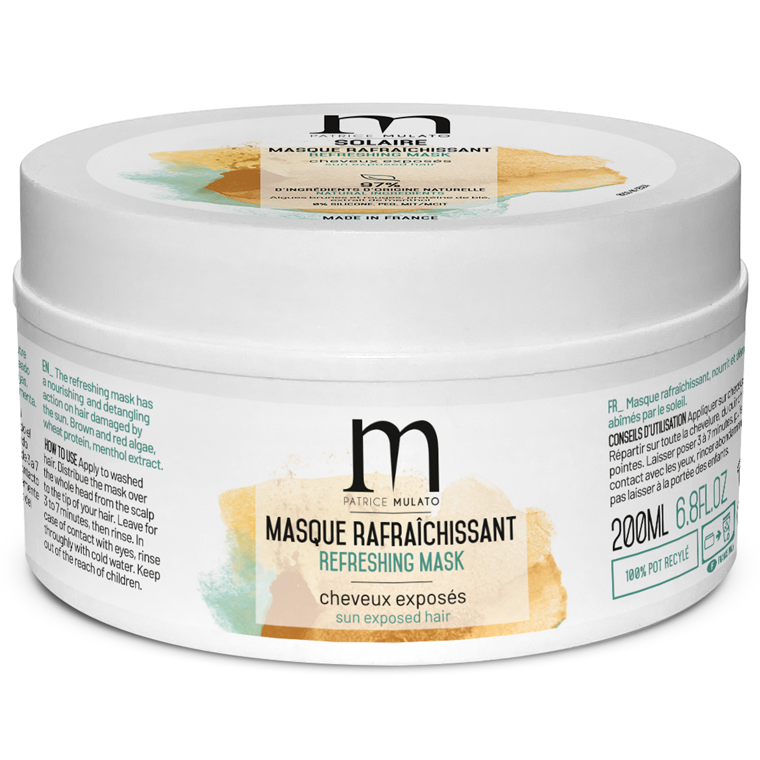 Masque Rafraîchissant Solaire Mulato 200 ML