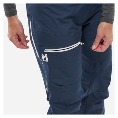 Pantalon Millet M White 3L Bleu Femme