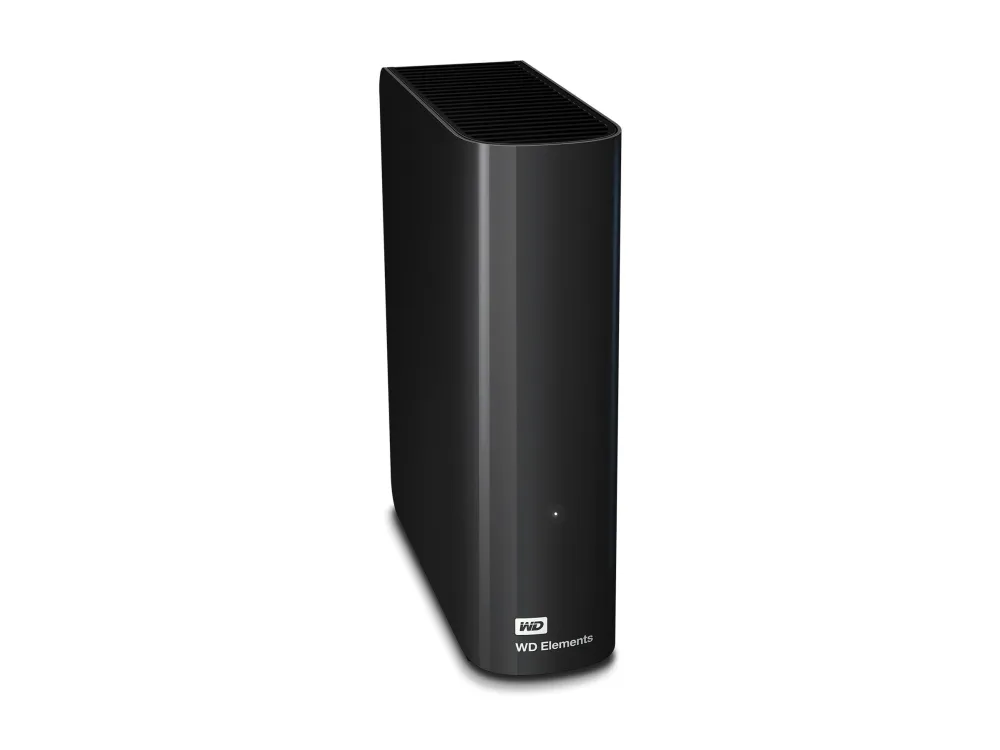WD Elements Desktop WDBWLG0240HBK - Harddisk - 24 TB - ekstern (stationær) - USB 3.2 Gen 1 - sort