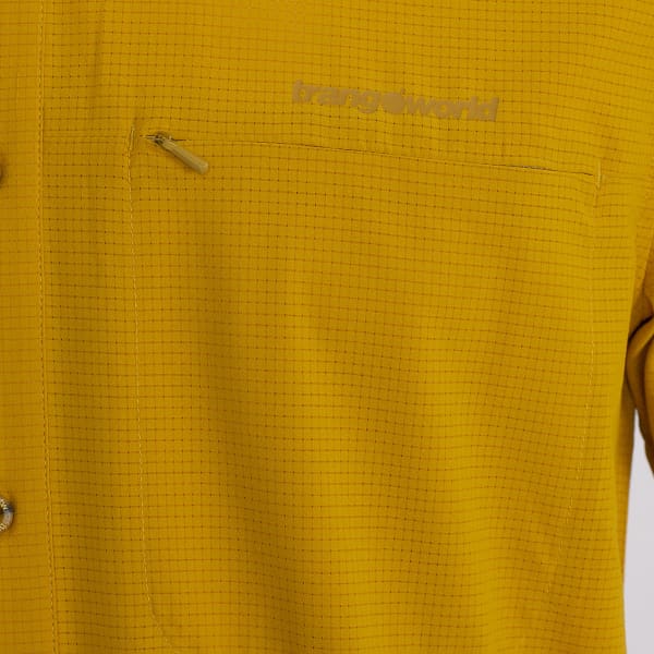 Chemise randonnée TRANGOWORLD ESERA VN LEMON CURRY