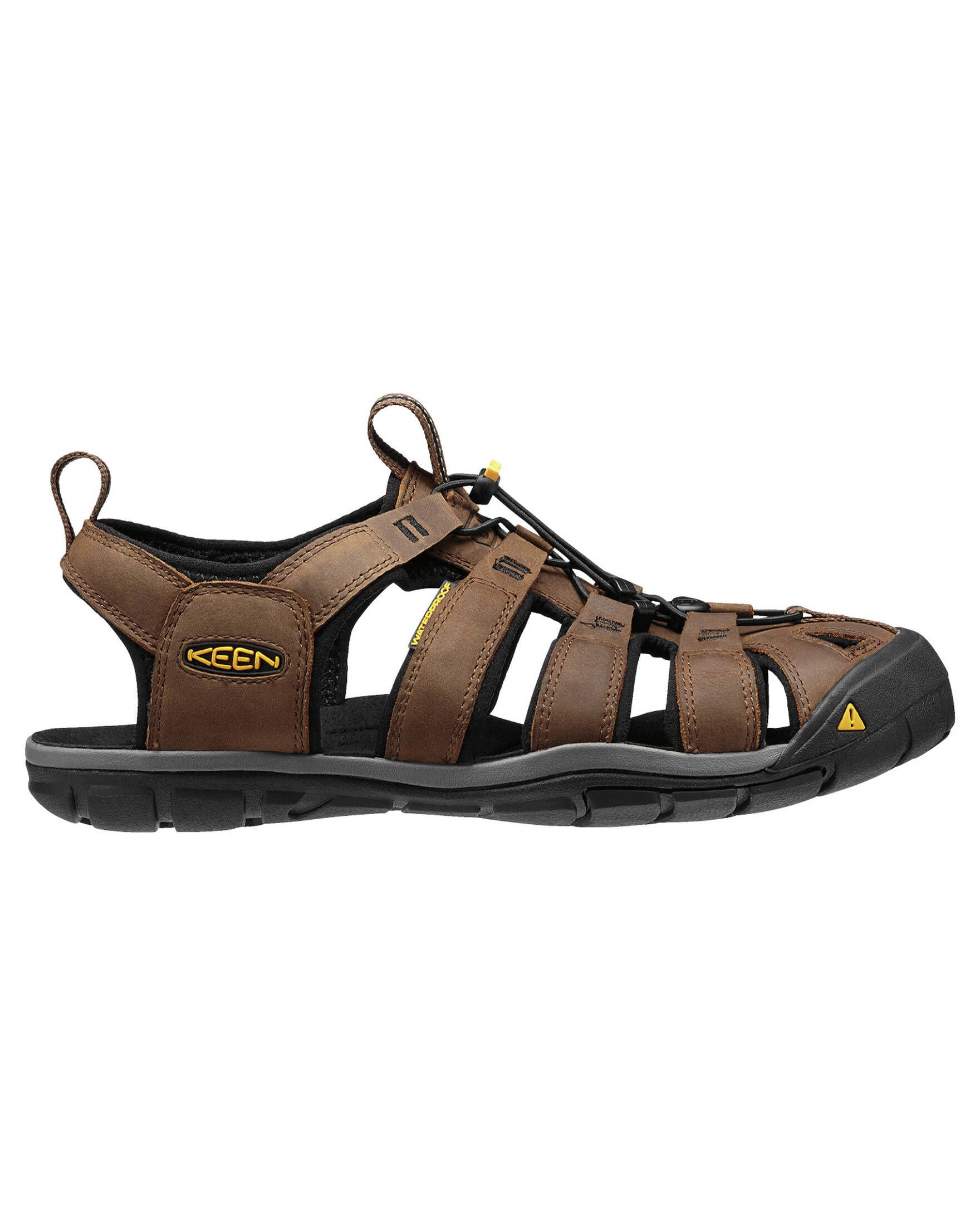 Keen| Herren Trekkingsandalen CLEARWATER CNX LEATHER M-DARK EARTH