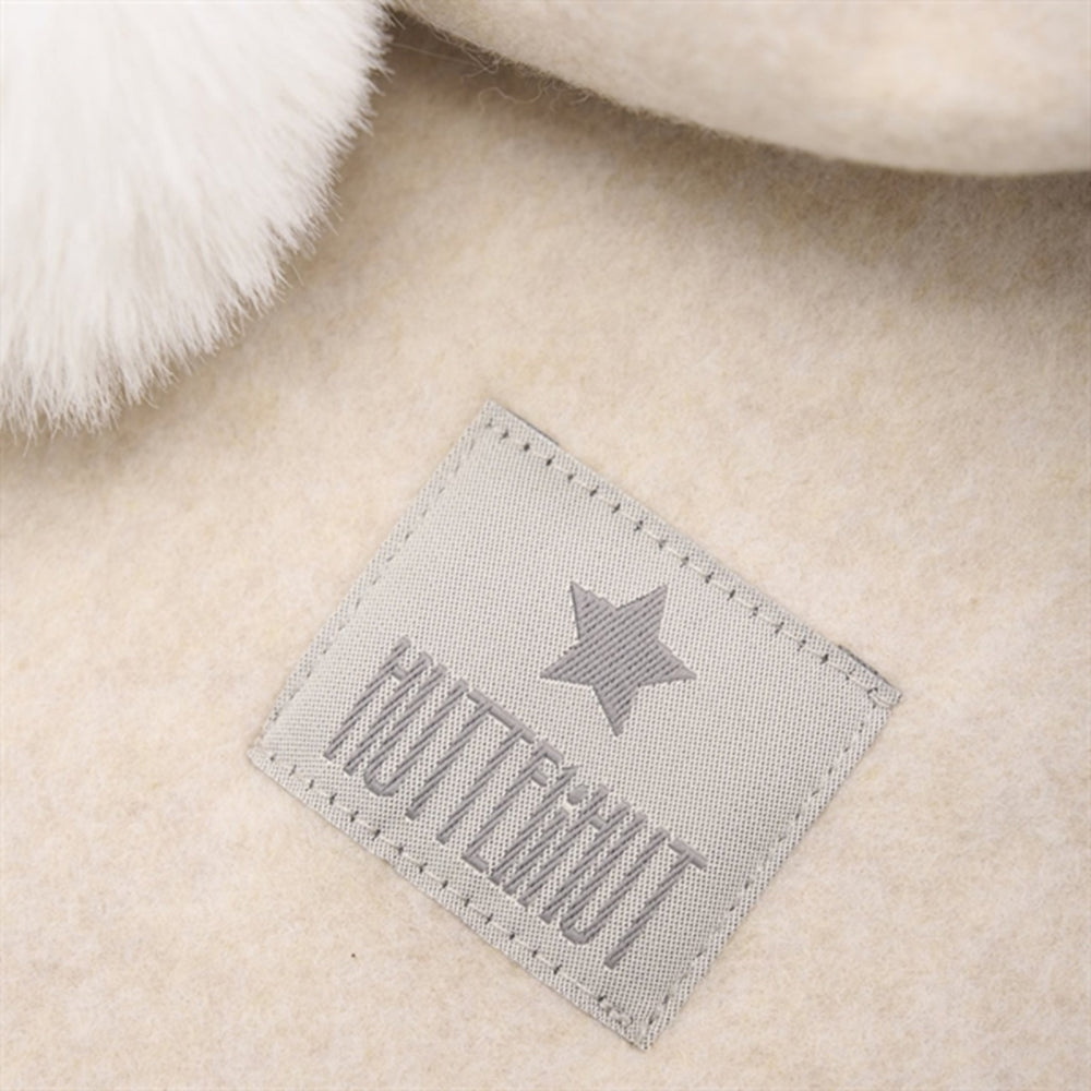 X Luksusbaby Bomuld Fleece Elefanthue Camel