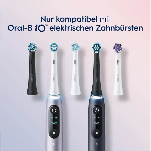 Aufsteckbürsten iO Sanfte Reinigung