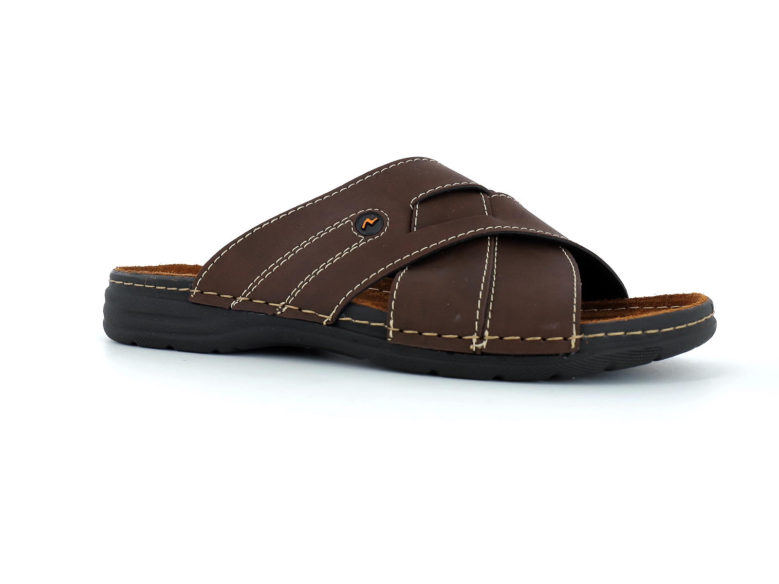 P brand-634 Synthétique Marron Foncé