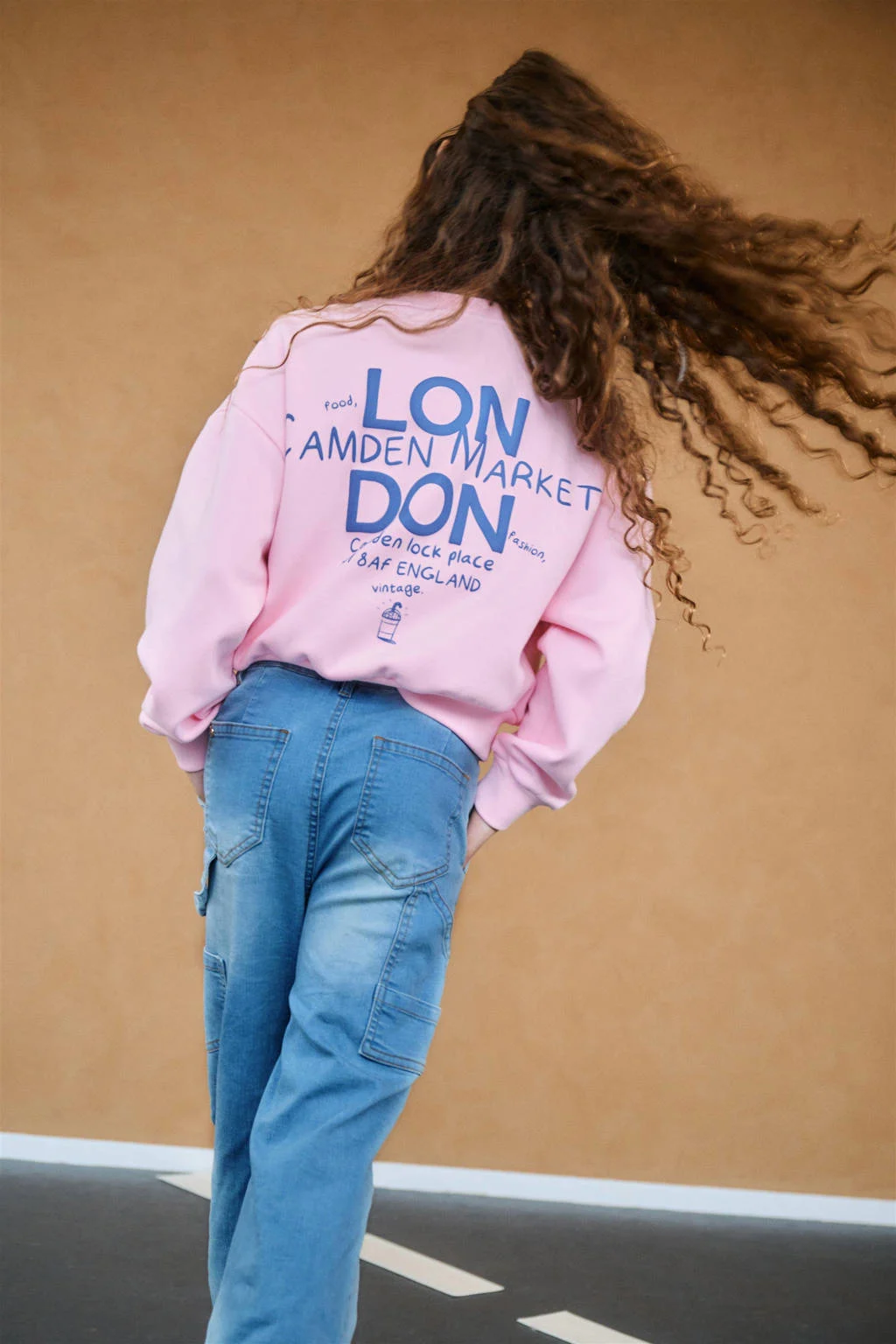 NoBell’ sweater roze
