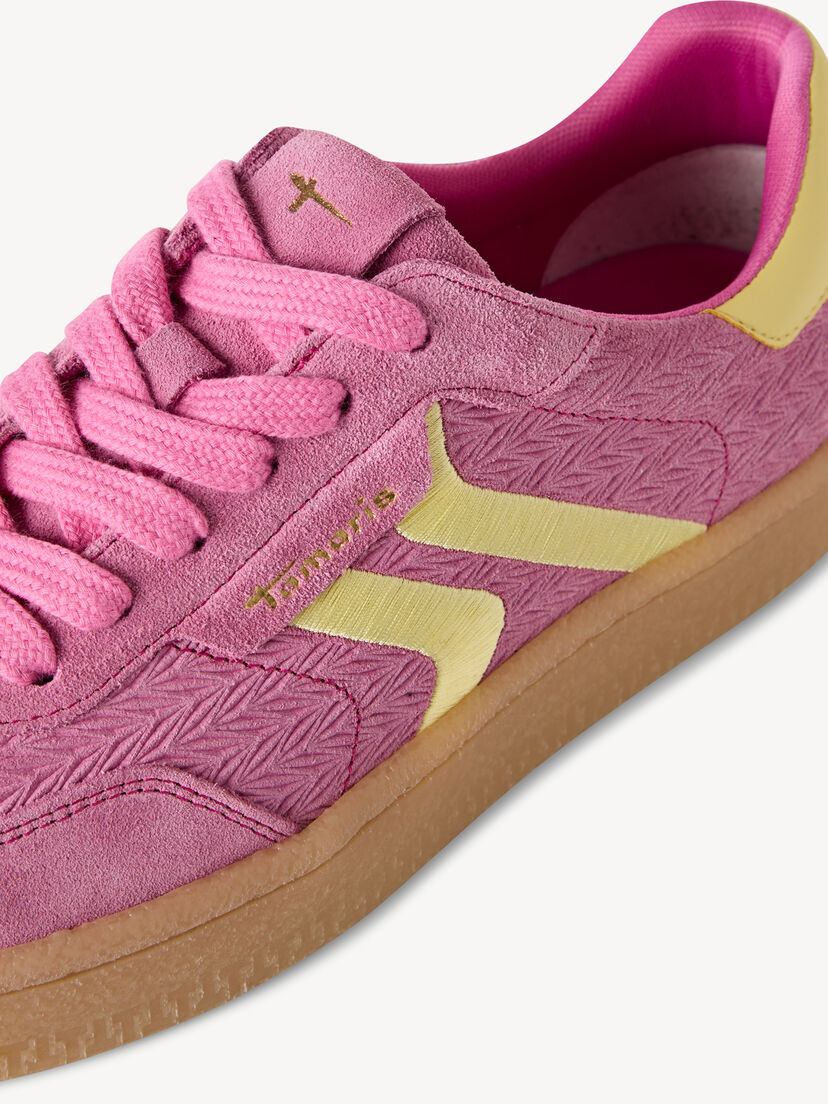 Leren Sneaker - roze