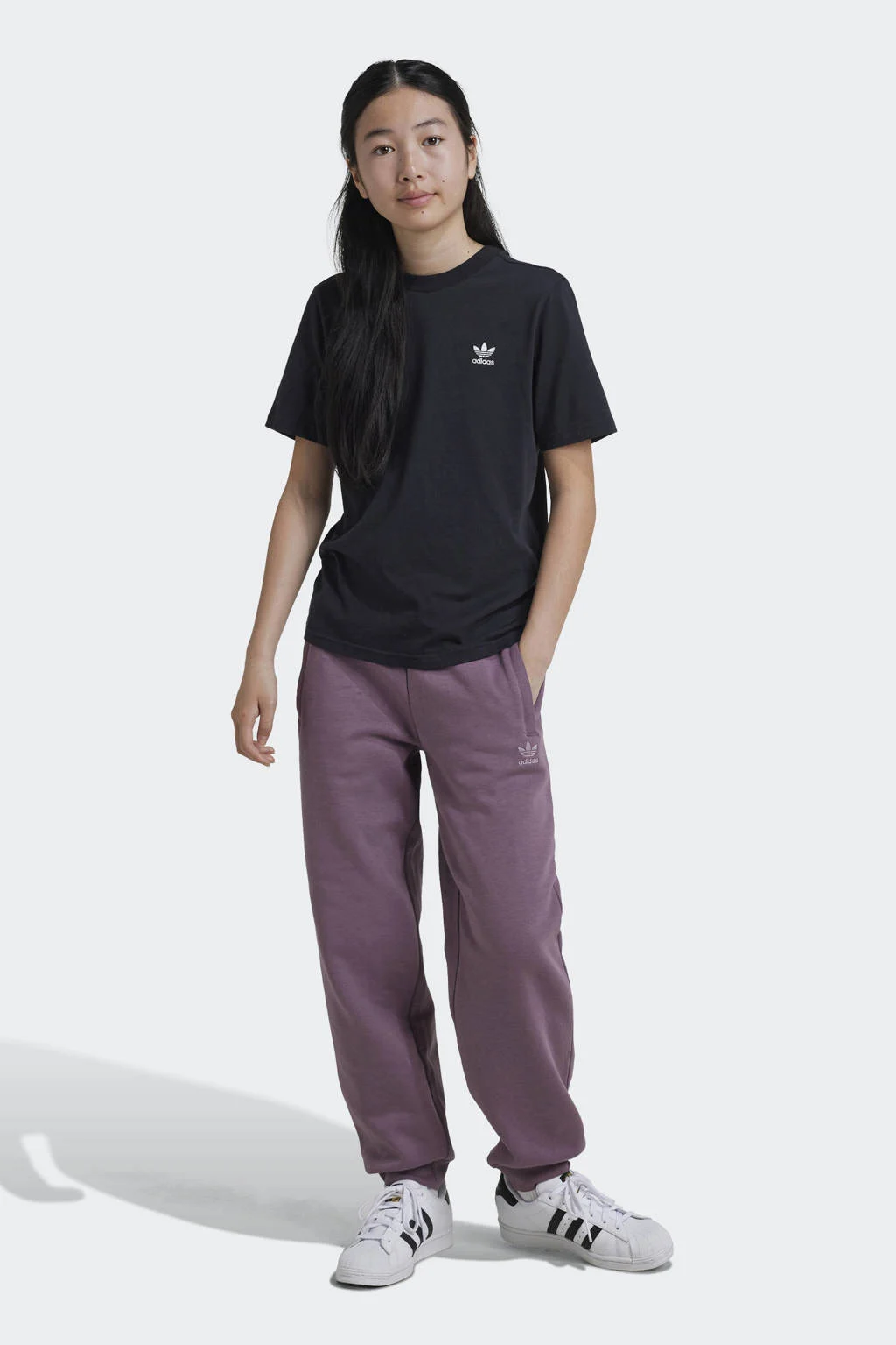 adidas joggingbroek paars
