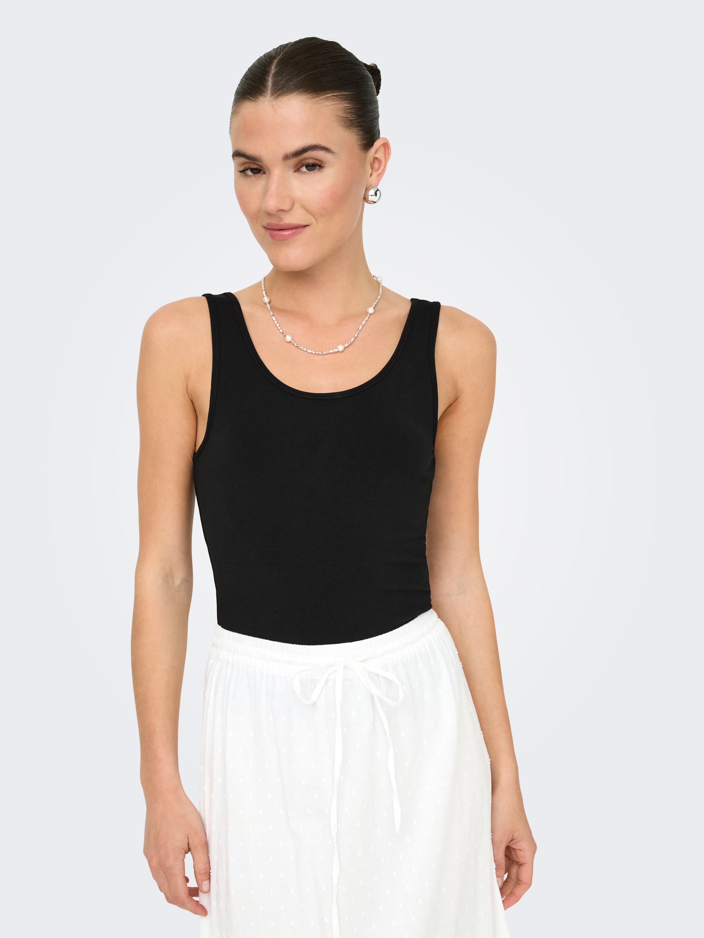 ONLY Tanktop »ONLLIVE LOVE S/L TANK TOP 2-PACK CS JRS«, 2 Stk.