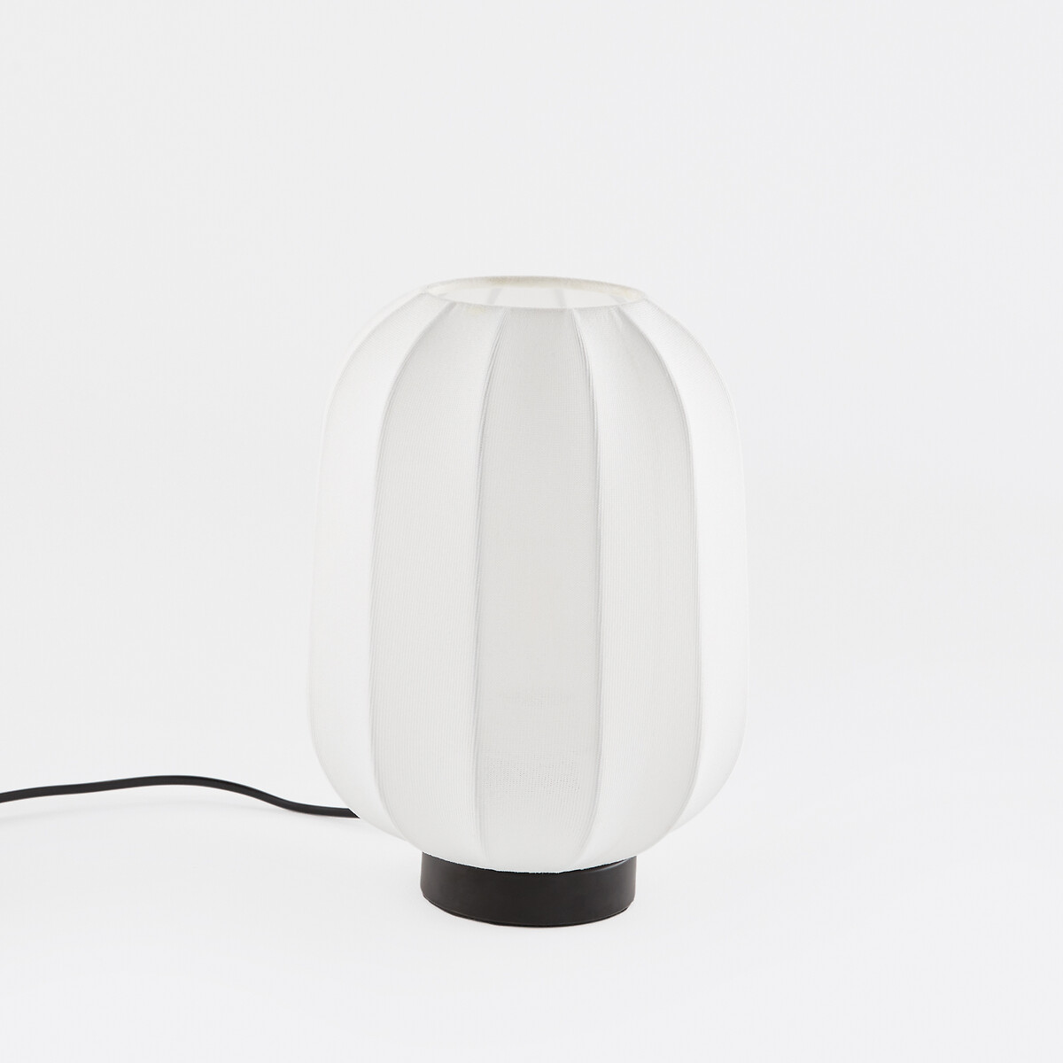 LA REDOUTE INTERIEURS<br>Luminária de mesa em metal e tela metálica, Aldo