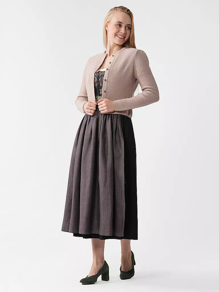 GOTTSEIDANK Trachtenstrickjacke MIRL beige