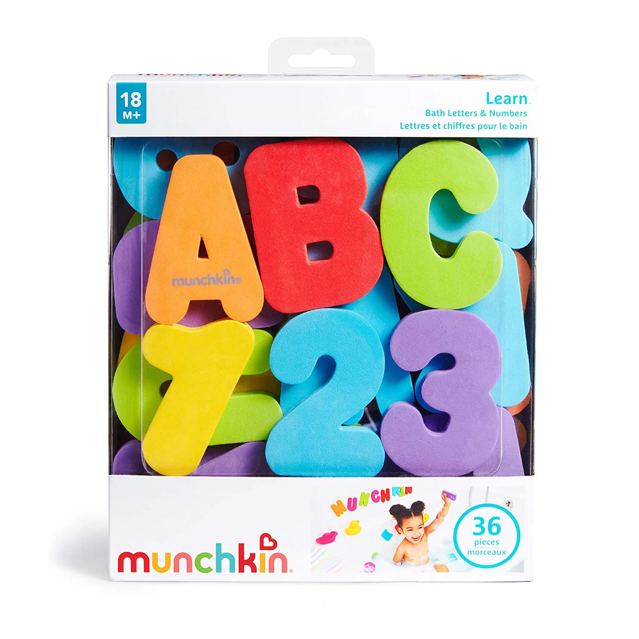 Munchkin Lettres Et Nombres De Bain