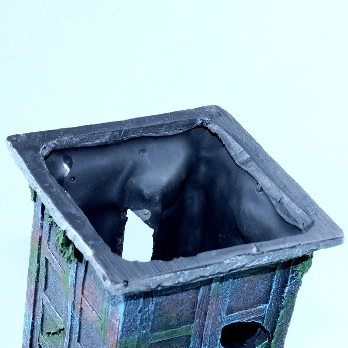 Universal Boîte de Police Aquarium Résine