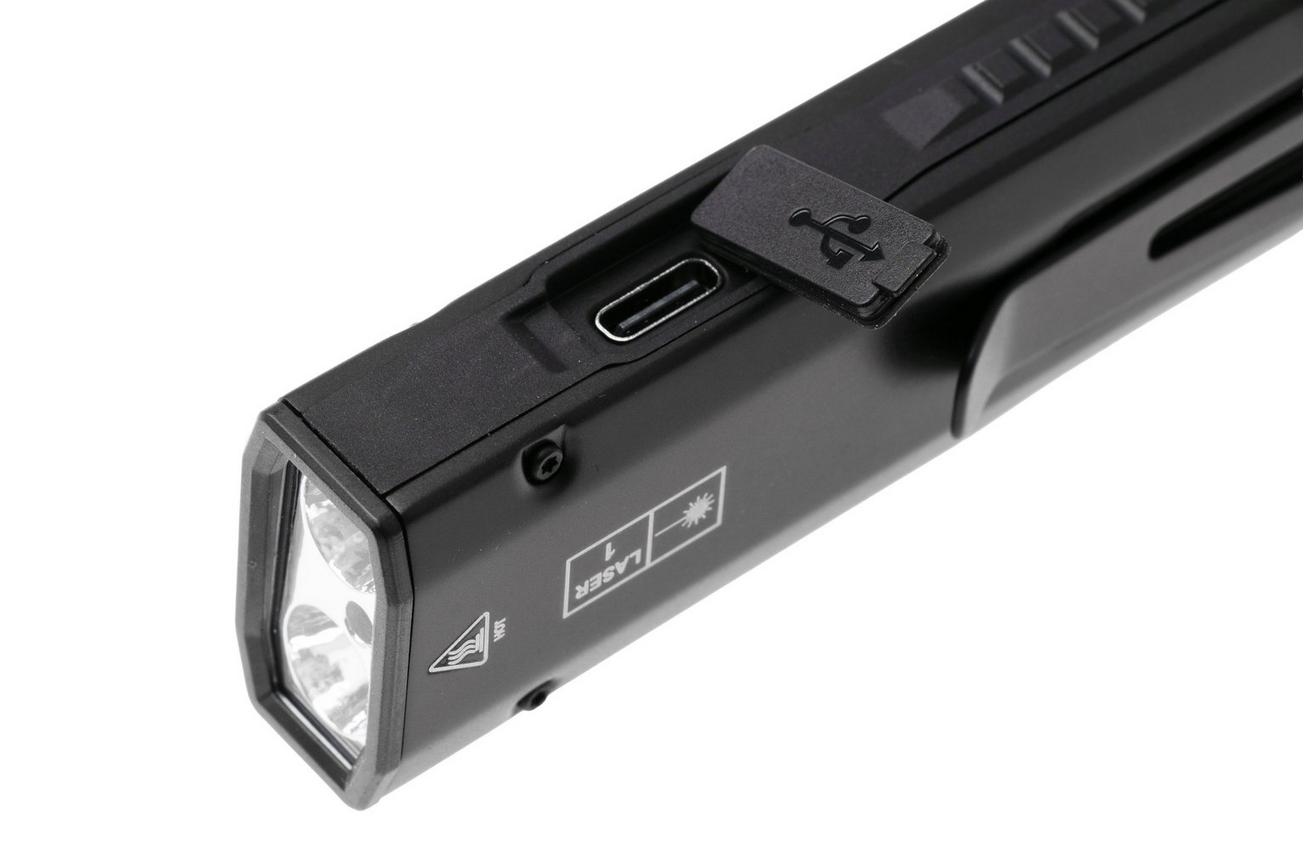 Nitecore EDC17 Ultra Slim EDC Flashlight, UV-light and Green Laser, oplaadbare zaklamp, 1500 lumen