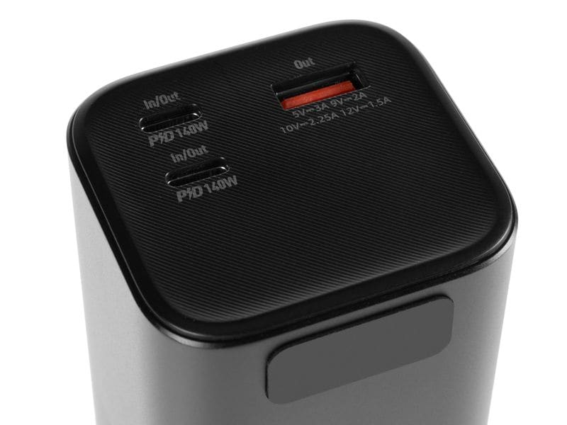 onit Powerbank Pro Block 25000 mAh PD Leistungsstarke Powerbank in kompaktem Design mit drei Ladeanschlüssen