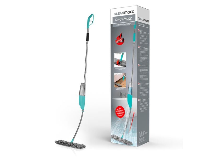 CLEANmaxx Sprühwischer Spray-Mopp Spray-Mopp mit Wendefunktion