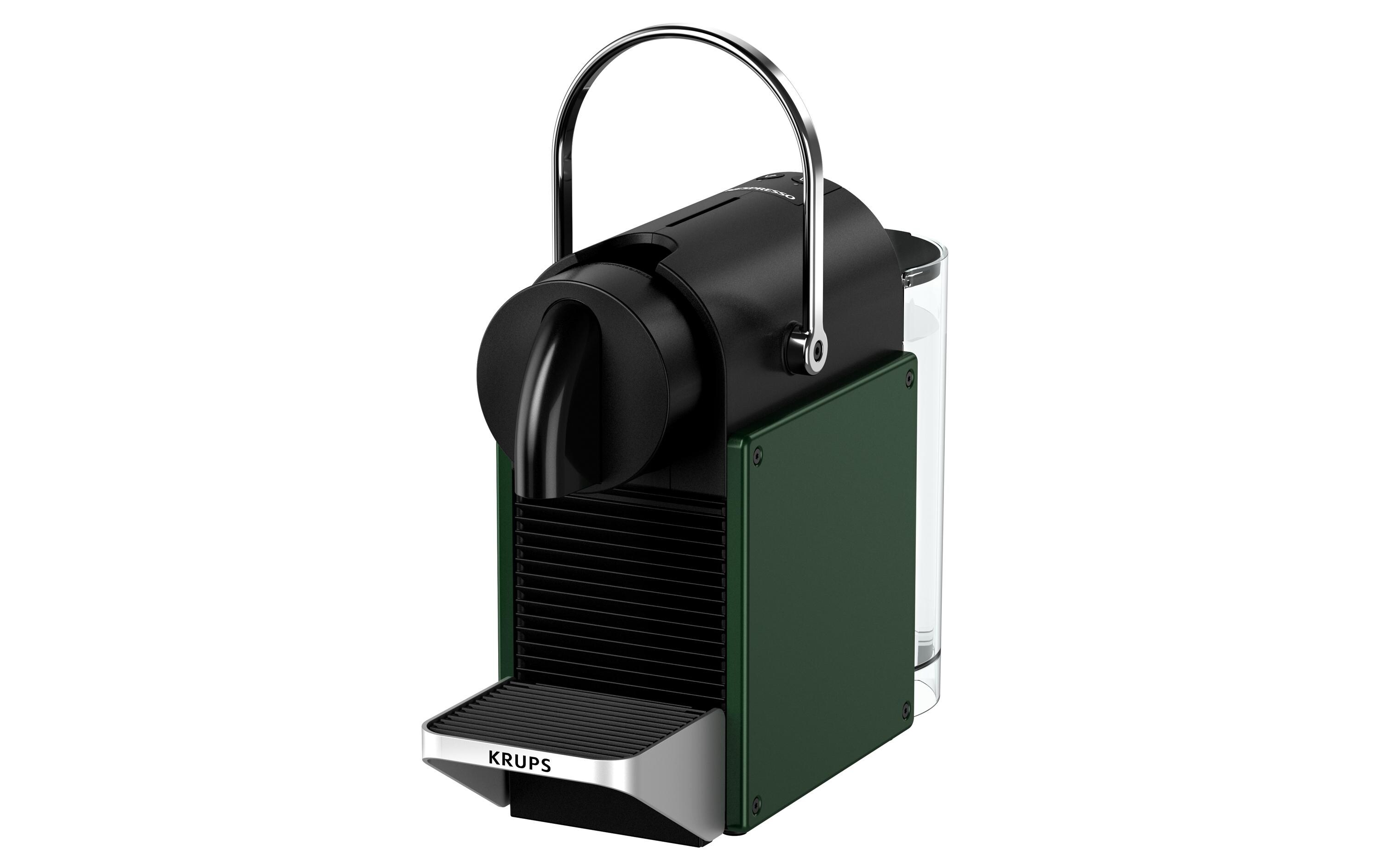 Kaffeemaschine Nespresso Pixie XN3063CH Dunkelgrün<br>Elegante Kapselmaschine