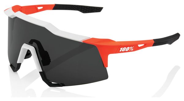 Lunettes 100% Speedcraft Rouge Oxyfire / Smoke Lens