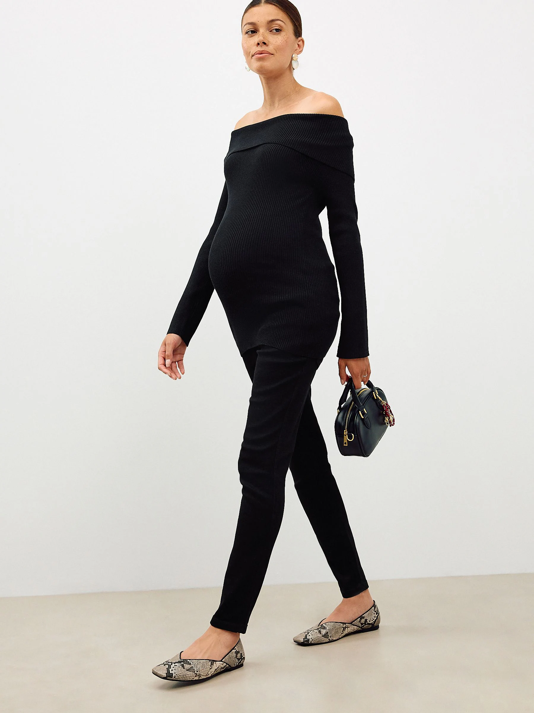Zwart - Skinny zwangerschapsjeans