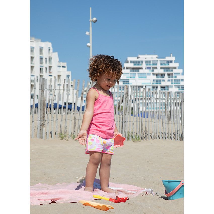 Lot de 3 débardeurs unis pour bébé fille - Multicolore
