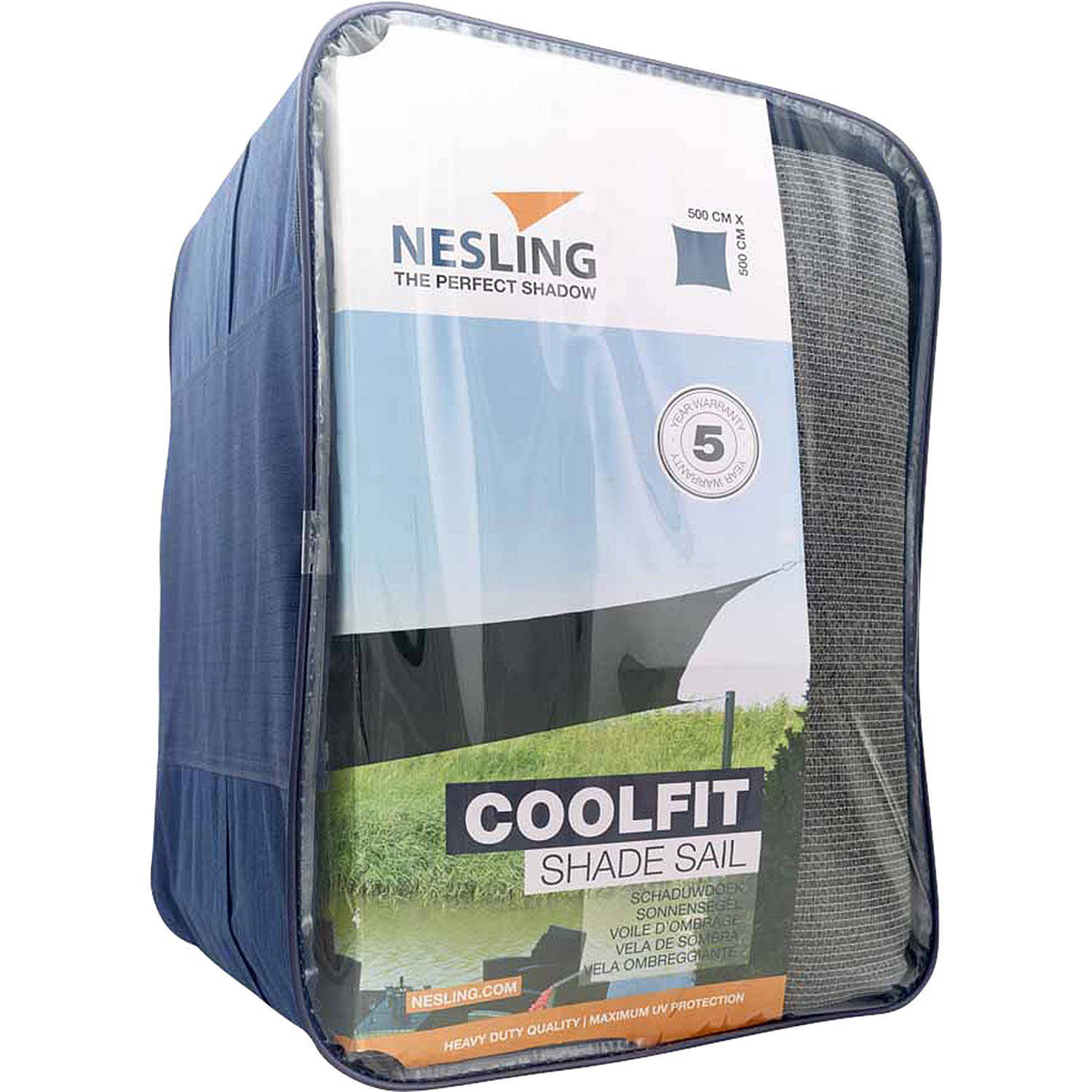 Nesling Coolfit schaduwdoek vierkant (500x500 cm)