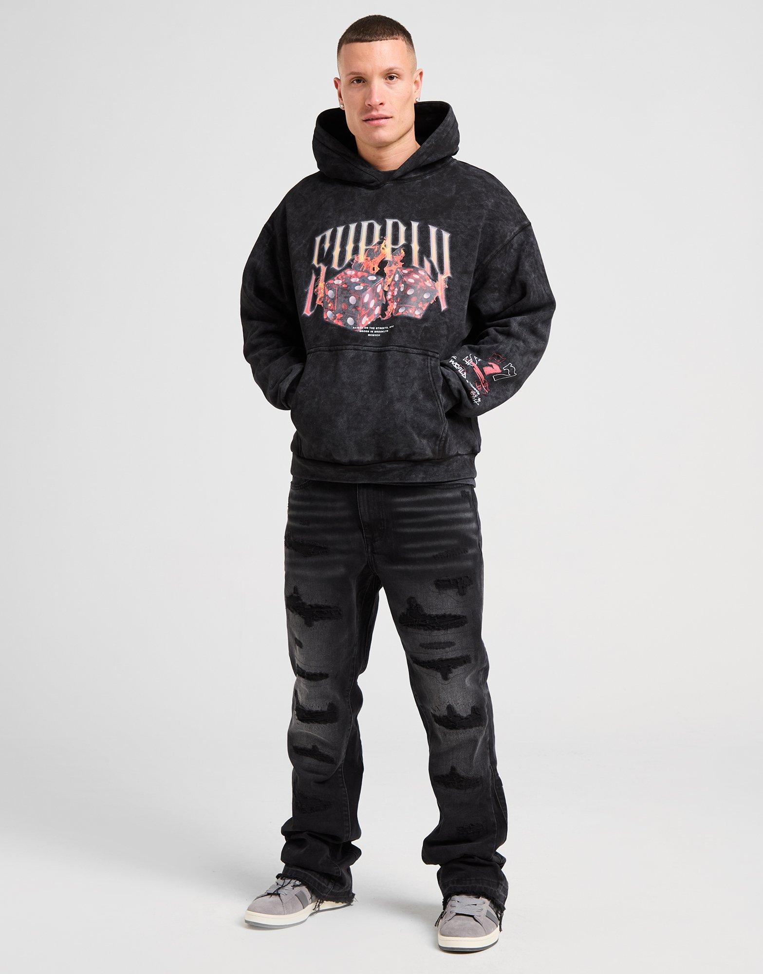 Supply & Demand Sweat à Capuche Fire Dice Homme