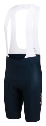Cuissard Court à Bretelles Rapha Core Bleu/Blanc