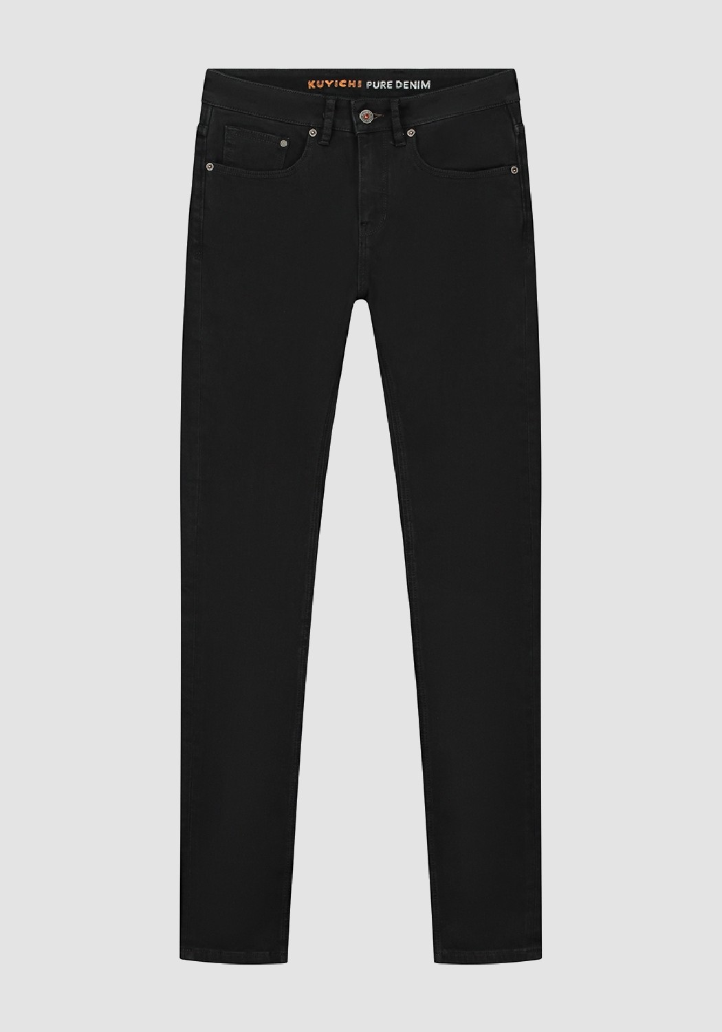Kuyichi Damen-Jeans Carey Skinny Forever Black