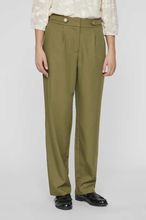 Vila groene dames broek