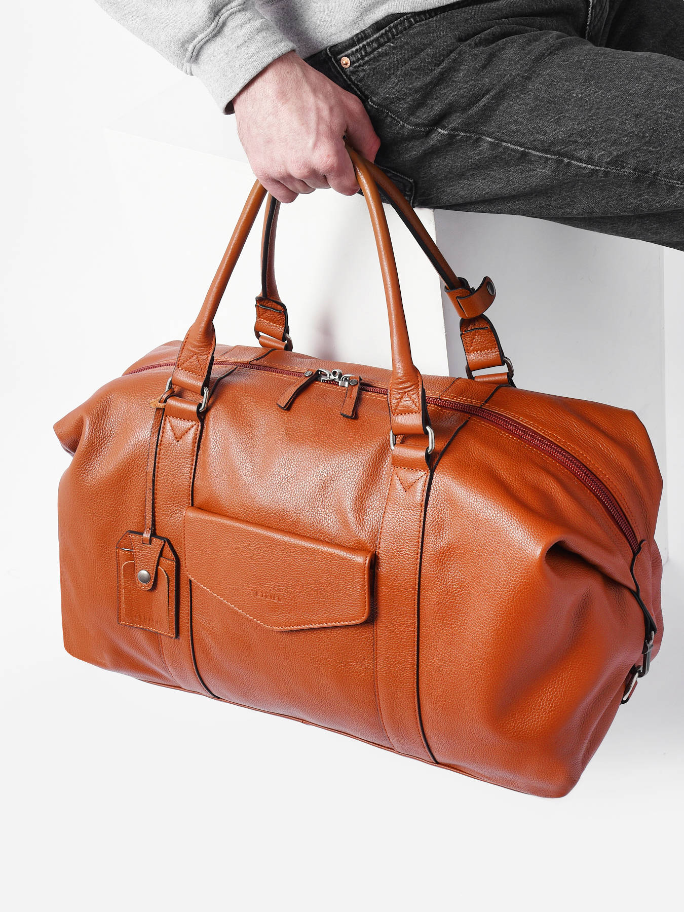 Sac de voyage cabine Flandres cuir ETRIER