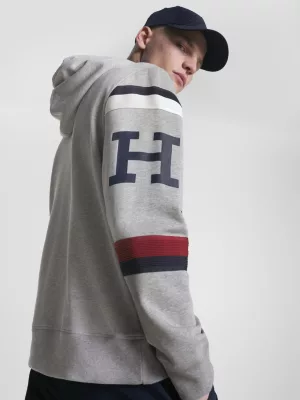 Moletom com capuz Global Stripe Hilfiger Monotype Logo