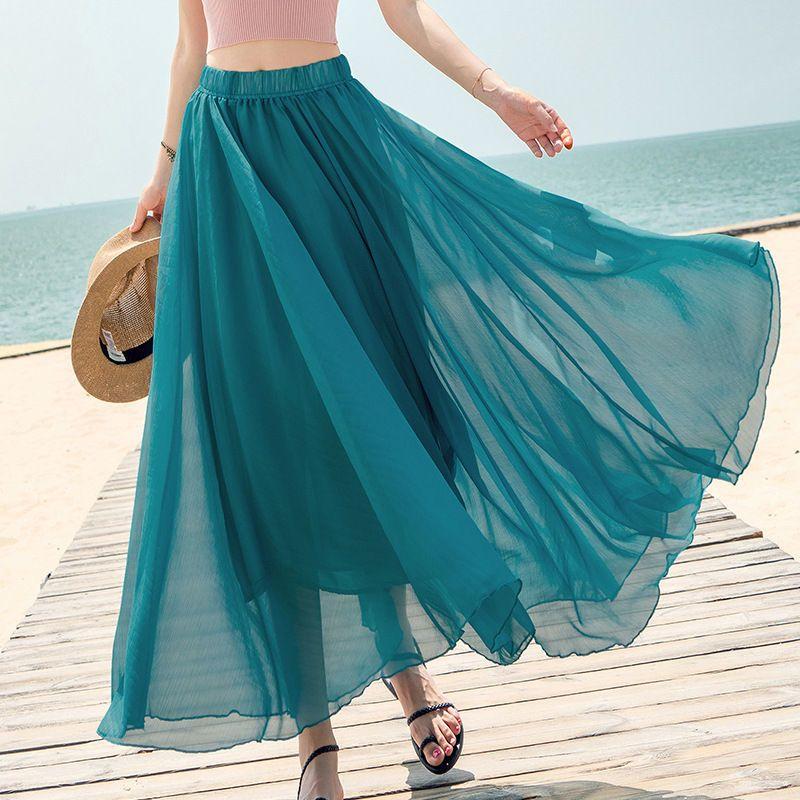 Rorah - Maxi Chiffon Rok
