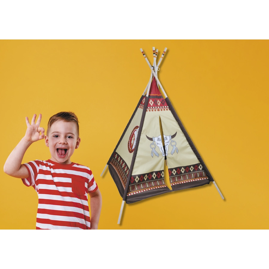 knorr toys® Tipi Indianer braun