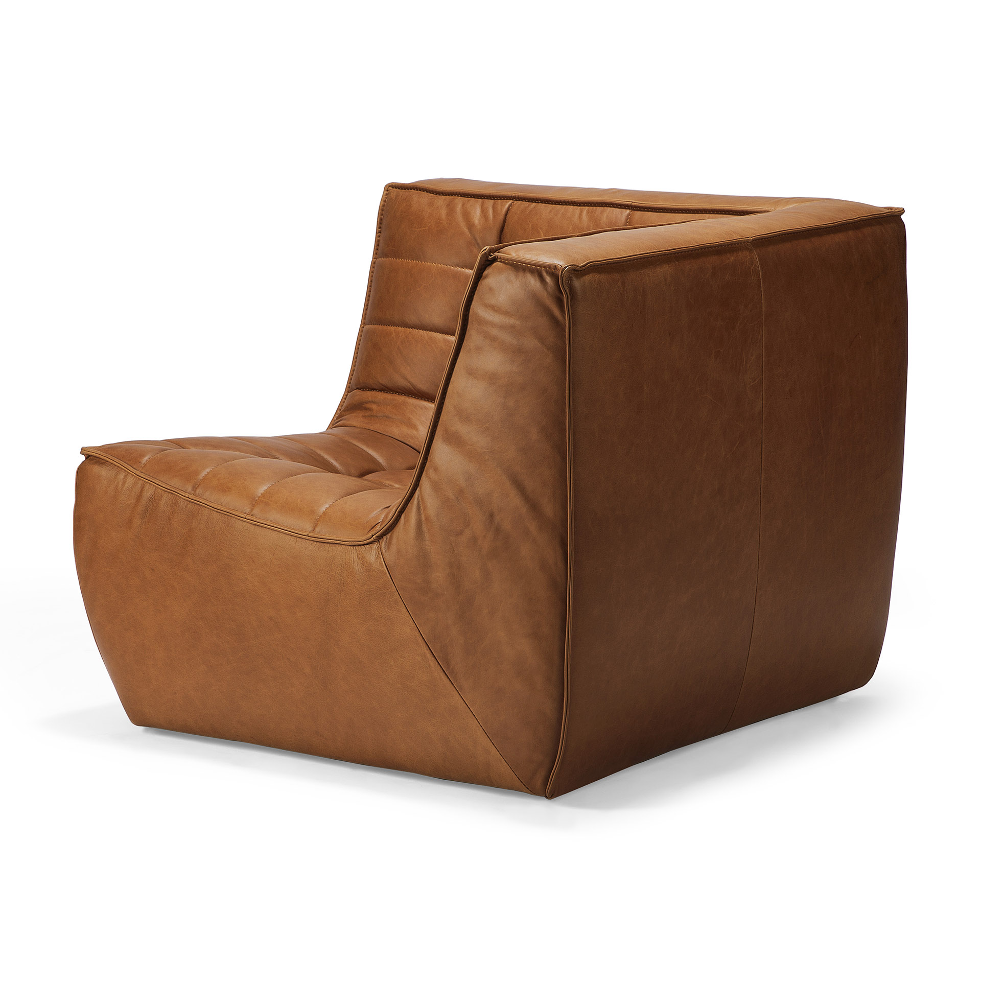 Sofa N701 90° vierkant hoek - old saddle