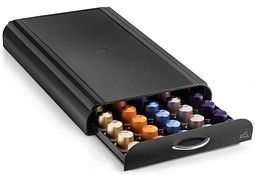 Luxe capsule houder met lade - opbergelement - tbv Nespresso cuphouder- machine standaard - 50 cups