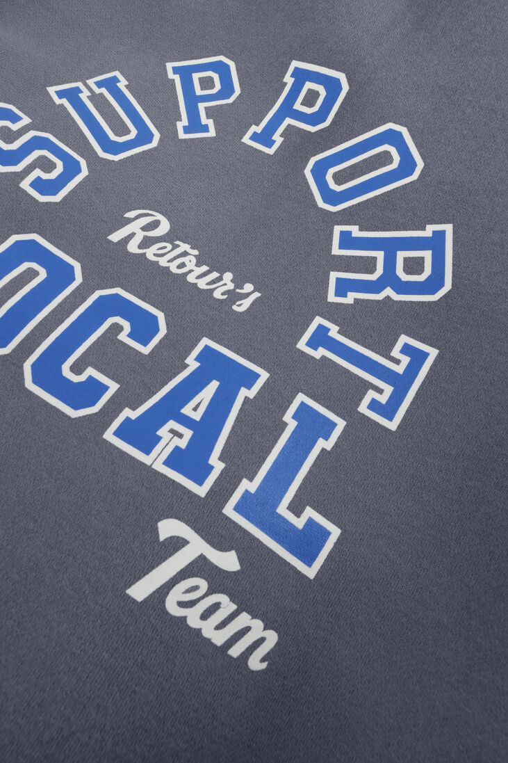 RETOUR blauwe retour t-shirt ves 1