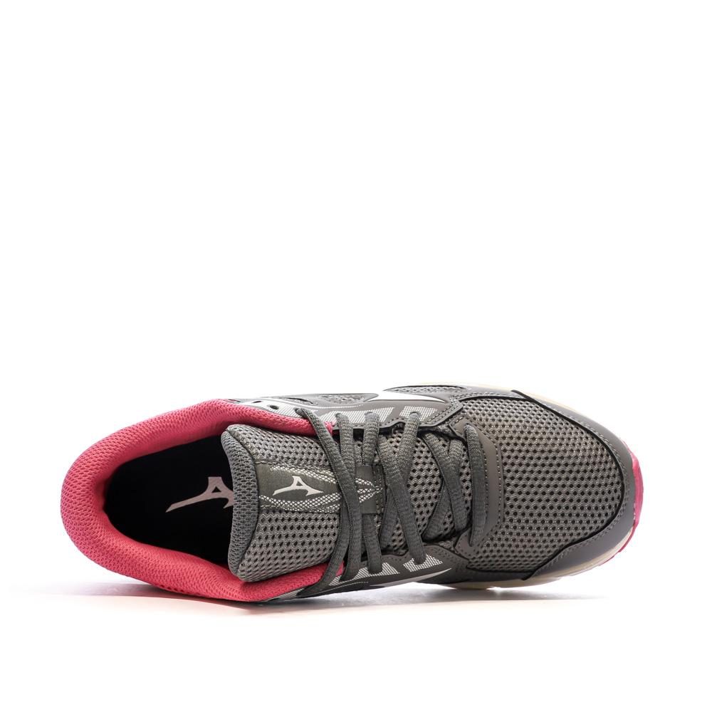 Mizuno Chaussures de Running Gris/Rose Femme Mizuno Spark 7