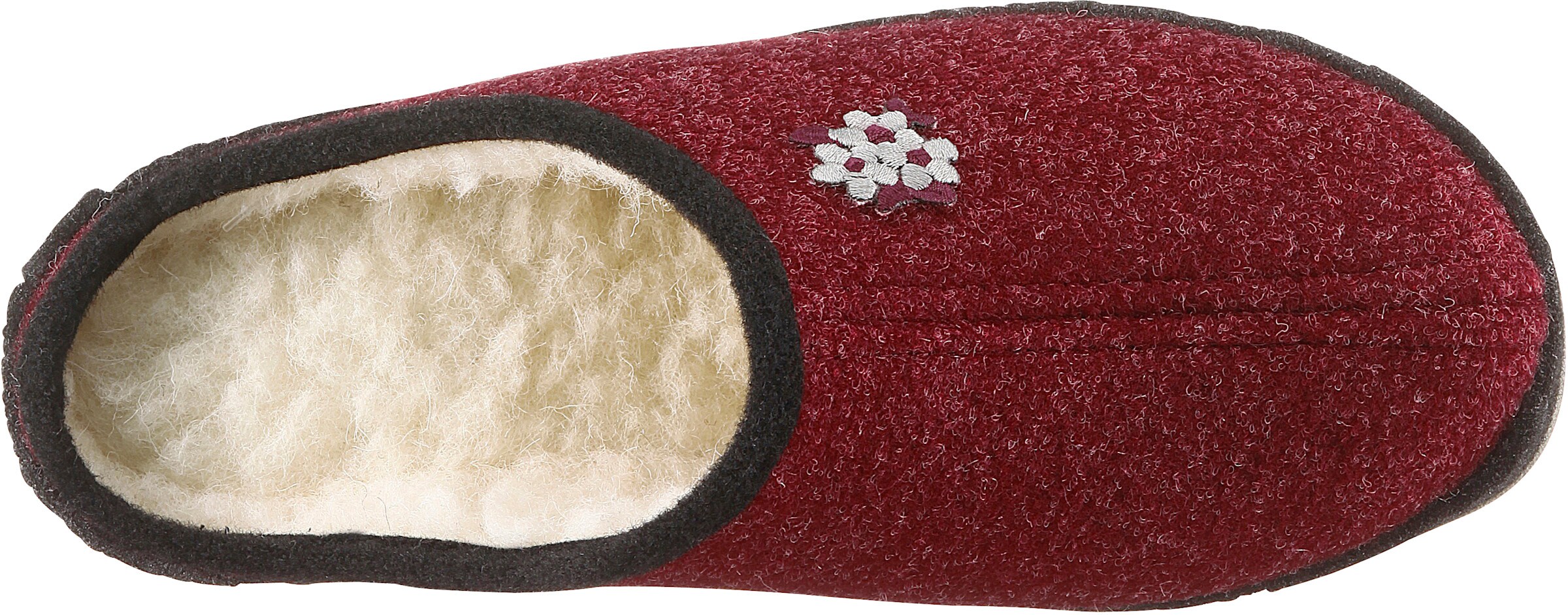 Schawos Pantoffel in bordeaux