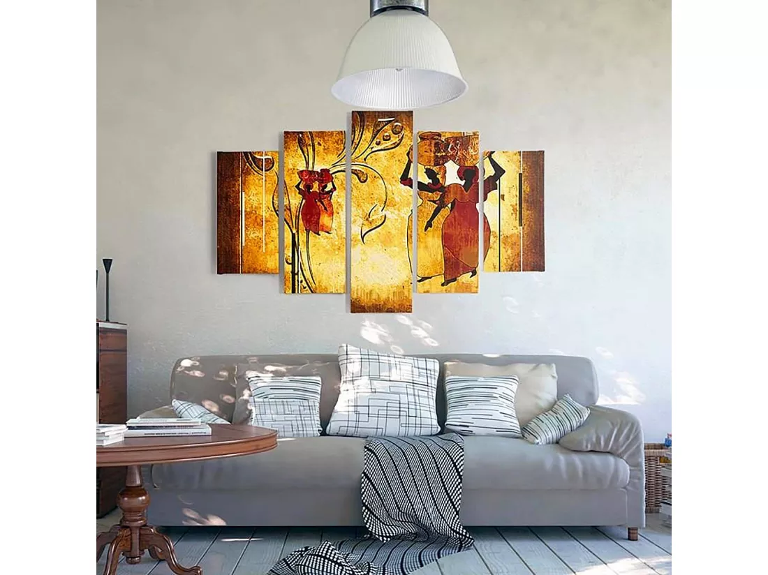 Tableau nosiwody africaine - 100 x 70 cm