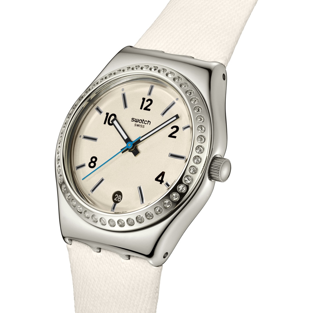 Swatch Irony Medium Glacial Petals
