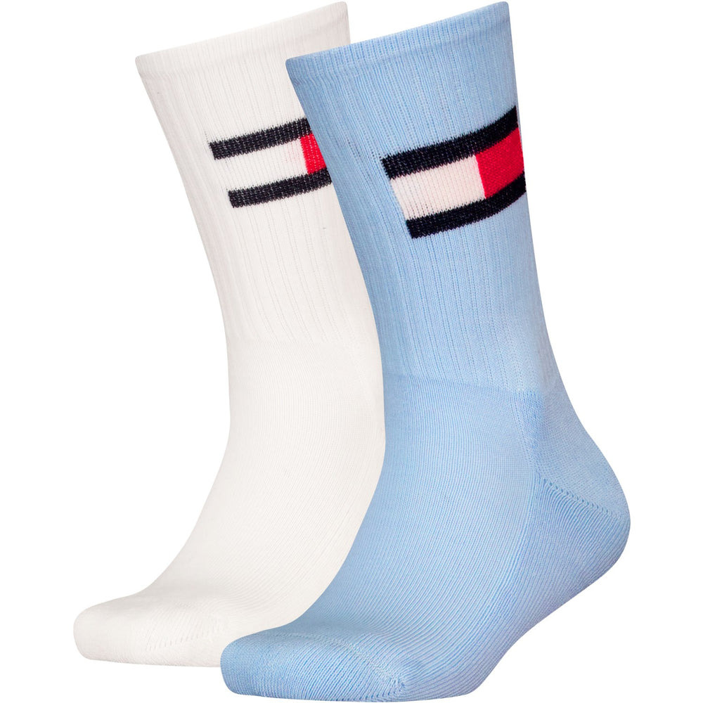 Køb Tommy Hilfiger Blue Kids Strømper 2-Pak Flag | Luksusbaby