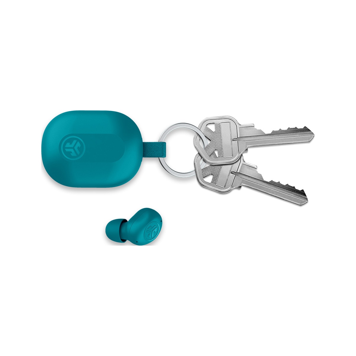 JLab Jbuds Mini helt trådløse in-ear hodetelefoner (aqua)