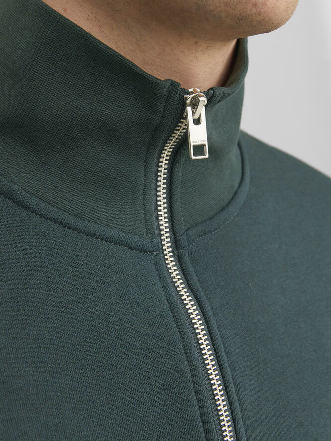 Jack & Jones JORVESTERBRO SWEAT QUARTER ZIP HN S Magical forest