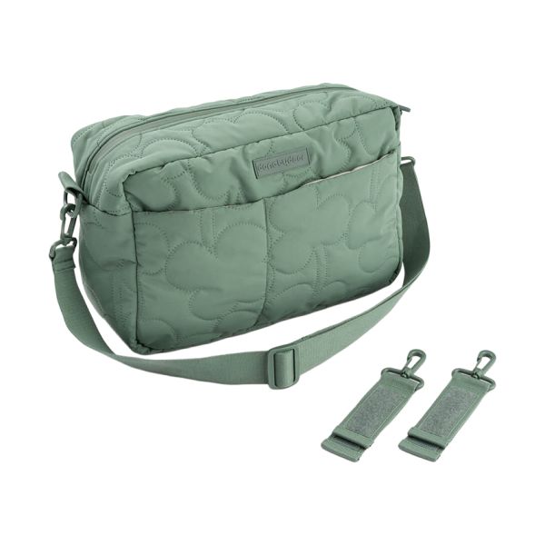 Done By Deer Quilted Stroller Bag - Green