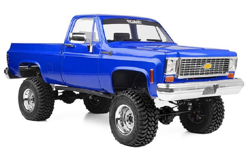 Scale Crawler Trail Finder 2 LWB Chevy K10 Blau, RTR, 1:10<br>Scale Chevrolet K10 Scottsdale Pick-up Off-Road Modell