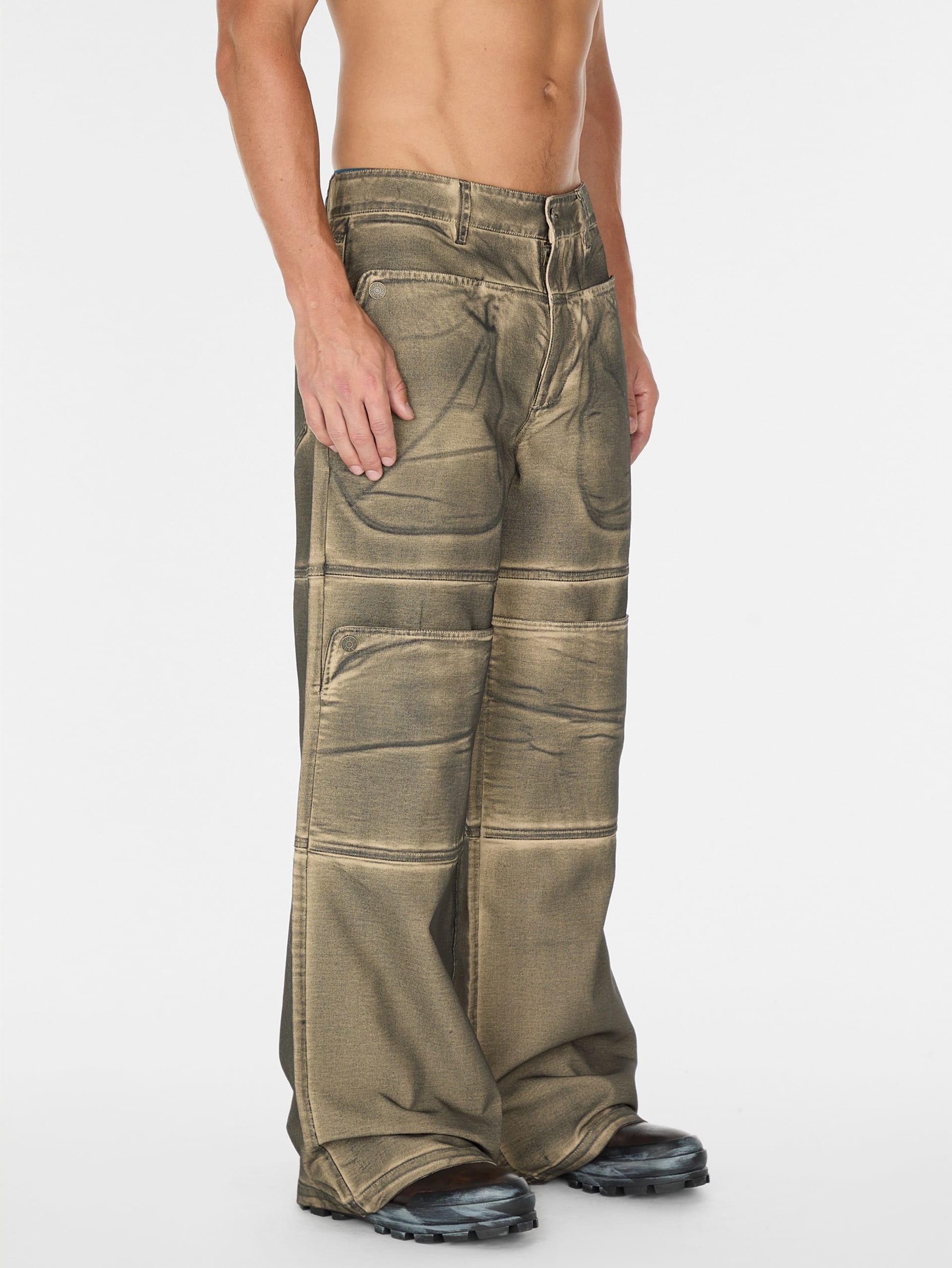 calça cargo estampada
