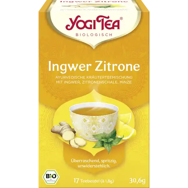 Bio Ingwer Zitrone Tee