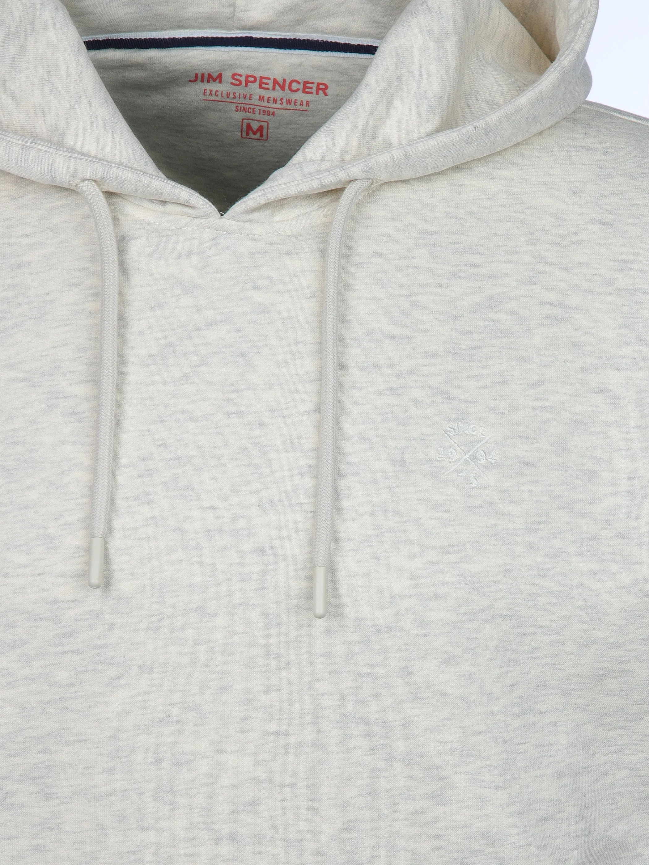 Herren Hoodie in melierter Optik